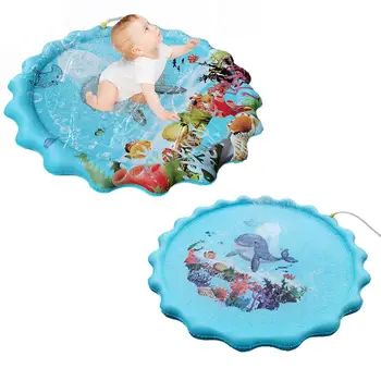 

Water Pad Lawn Beach Play Game Sprinkler Cushion Water Spray Pad Children Outdoor Sprinkler Mat Water Fun Cool Summer In Stock