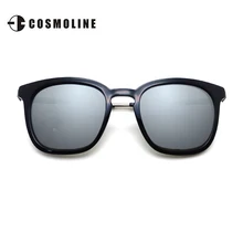 2017 Spring Square Sunglasses Men New Designer Polarized Coating Mirror Sun Glasses gafas oculos de sol masculino 1701