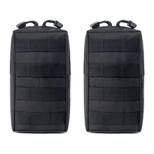 2 шт./компл. Тактический 600D нейлон Молл Сумка Поясная Сумка сумки для инструментов жилет гаджет для наружного охоты кемпинга