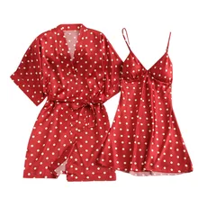 Женская пижама, сексуальное нижнее белье, v-образный вырез, халат, белье, ночная сорочка на бретельках, глубокий v-образный вырез, сексуальное женское белье, комплект одежды для сна, 40al05