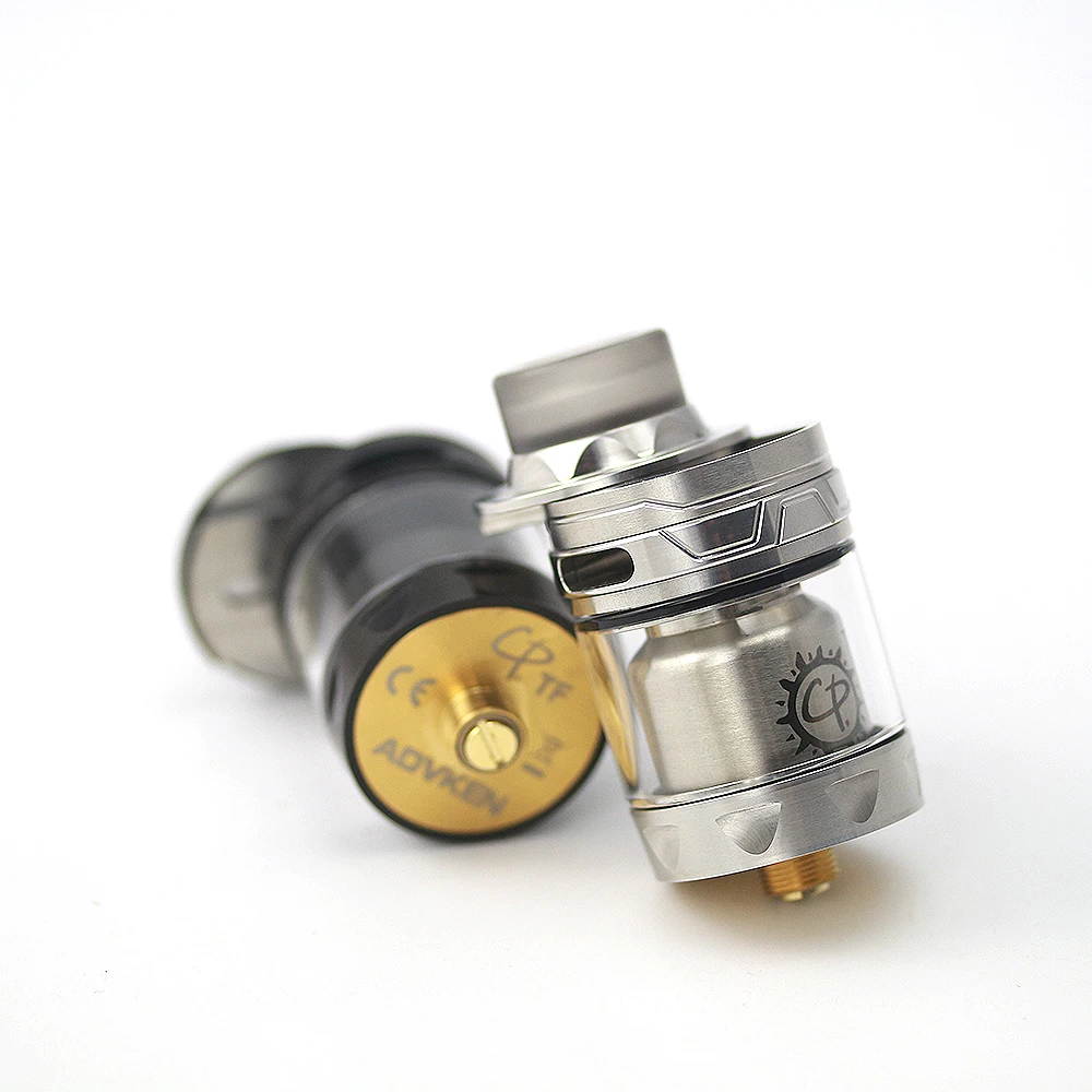 Original Advken CP TF RTA 4ml3ml Tank 24mm Single Coil RTA with Slide Top Refilling Vape Tank Electronic Cigarette Vs MANTA RTA 01 (30)