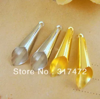 

Gold Tone Filigree Bead Caps/ Metal Caps Findings 7*25mm