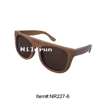 

unisex huge wooden sunglasses