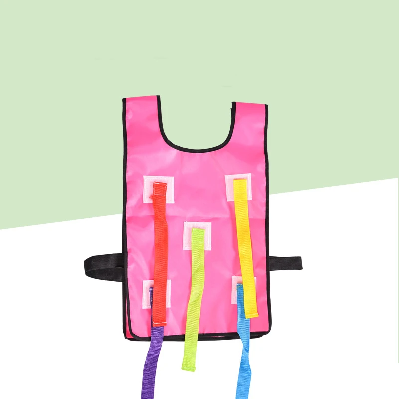 wonderful  Children's toys Outdoor sports game Vest Kindergarten grab tail Children Training Equipment Group g