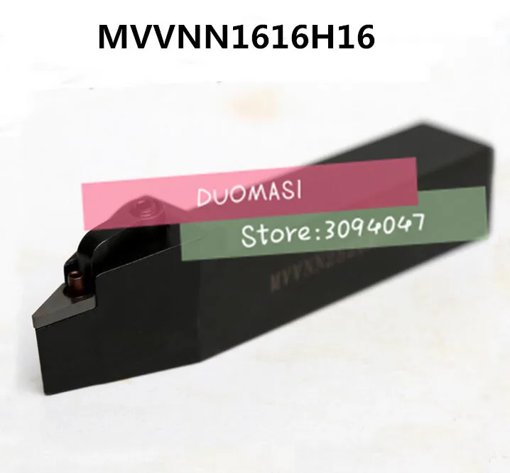 

MVVNN1616H16 Turning Tool Holder, CNC tool holder, External turning tools,Lathe cutting tool for VNMG160404/08/12 Inserts Holder
