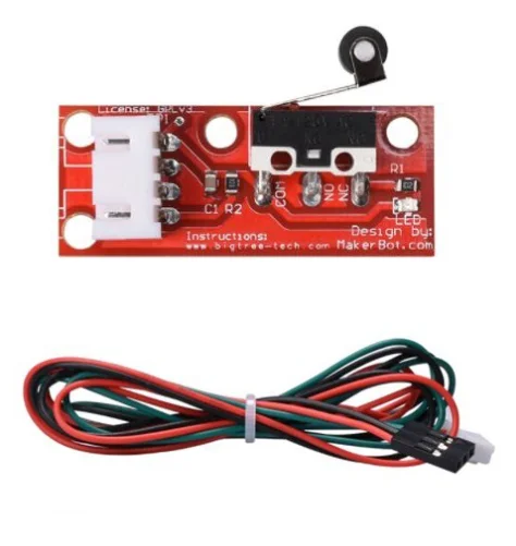

3D Prnter parts Mechanical Endstop without& with the wheel For Reprap ramps 1.4 3D printer With independent packing