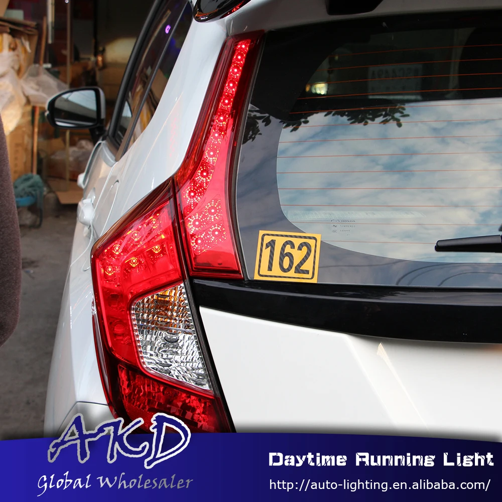 Car Styling for Honda Jazz fit 2014 2016 Pillar Light for New JAZZ rear