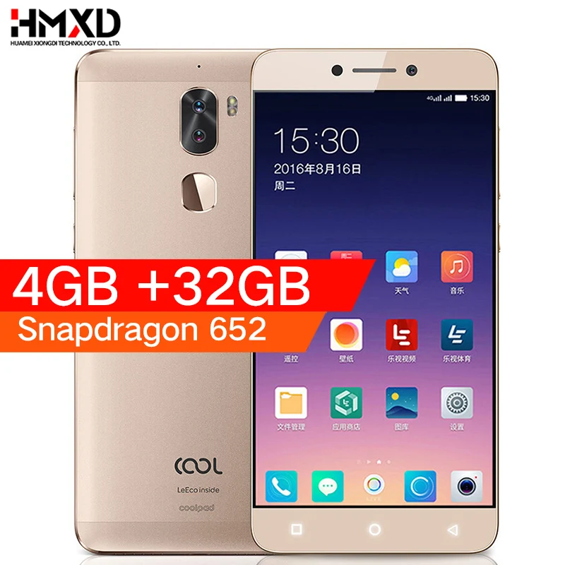 Оригинальный Leeco Letv cool 1 4G ram 32G rom Coolpad Cool1 LTE мобильный телефон Snapdragon 652 5 &quotFHD