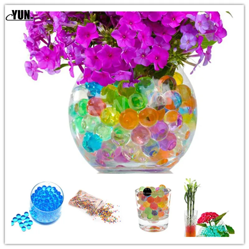 Hot 500pcsset Colored Water Beads Grow Balls Water Gun Toys Orbeez Water Paintball Gun Bullet Grow Soft Crystal (24)