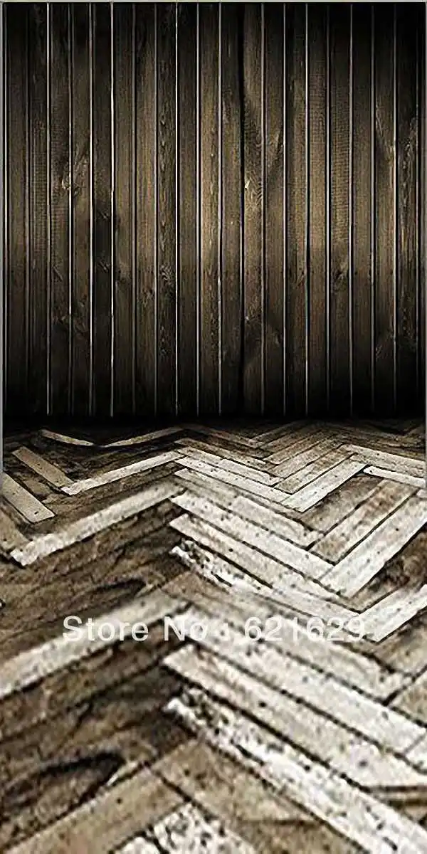 

Wooden texture 10'x20' CP Computer-painted Scenic Photography Background Photo Studio Backdrop HY-L-320