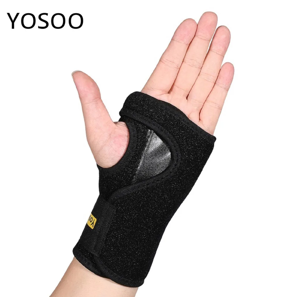 Yosoo 1 шт/2 шт поддержка запястья для растяжения Запястья Руки Бандаж обмотка для поддержки запястья для облегчения боли при артрите бандаж поддержка запястья