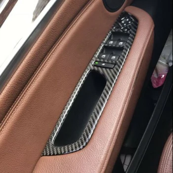 

Armrest Replacement Switch Panel Cover Carbon Fiber For BMW X5 E70 X6 E71 Trim Interior Parts