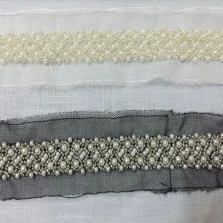 beaded fringe trim for waist belt 7