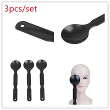 3 шт./компл. пластина с отверстием для глаз окклюдер для глаз экзамен ложки с длинной ручкой для глаз окклюдер оптометрический аппарат для свежий глаза Тесты