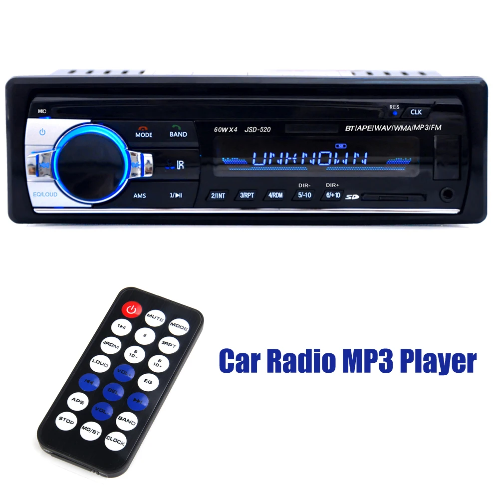 12V 1 Din font b Car b font Subwoofer Bluetooth font b Car b font font