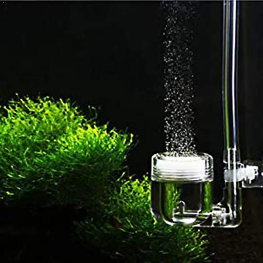 Аквариумный кислородный насос для аквариума, распылитель CO2, ультратихая аэрация, оксигенизированный нано-пузырьковый камень для аквариума