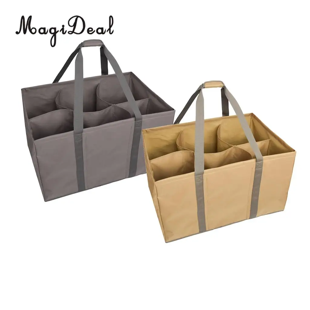 6 Slot Hunting Duck Decoy Bag with Water & Dirt Drain System for Duck Goose Turkey