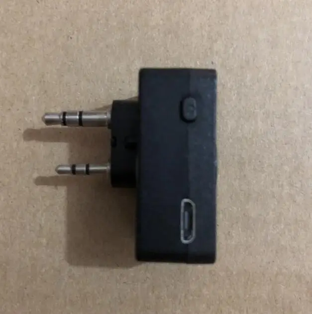 K head jack Иди и болтай Walkie Talkie “иди и Bluetooth V3.0 гарнитура для Baofeng PTT наушники микрофон для мобильного телефона Зарядка через usb иди и болтай Walkie Talkie“ иди и Bluetooth гарнитура - Цвет: K head jack