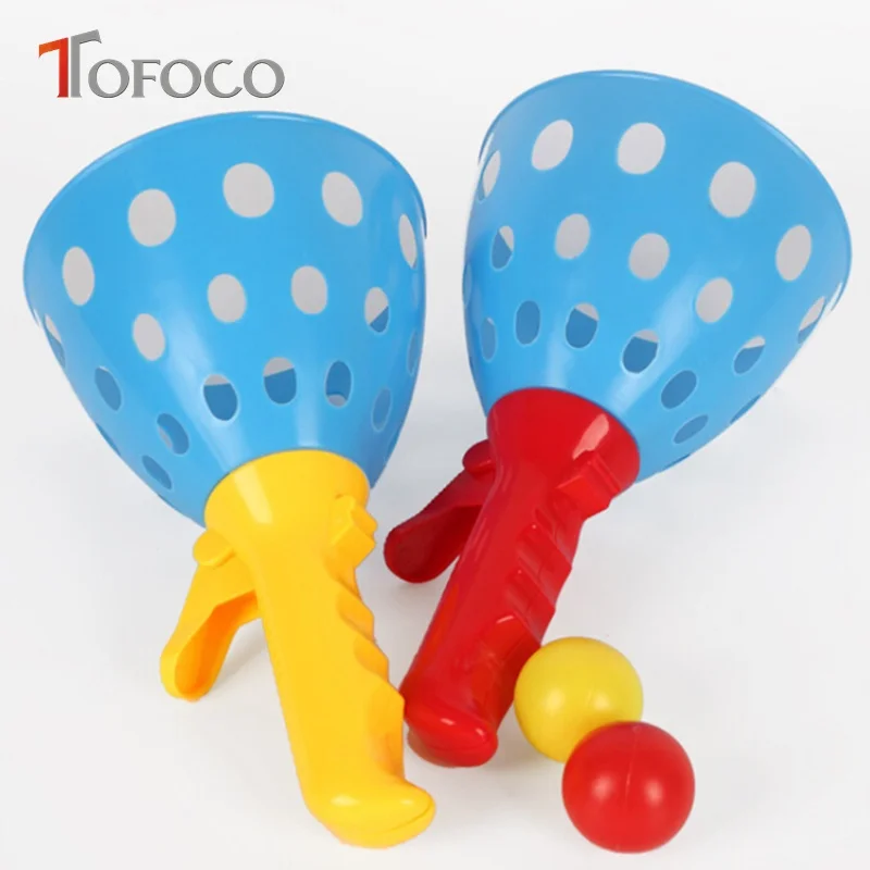 TOFOCO Children Throwing and catching Balls Toy Sports Parent Children