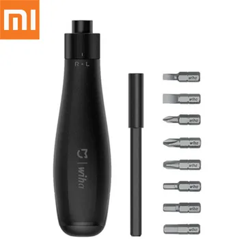 

Original Xiaomi Mijia Wiha 8 in 1 ratchet screwdriver home high precision bite cartridges screwdriver repair tools