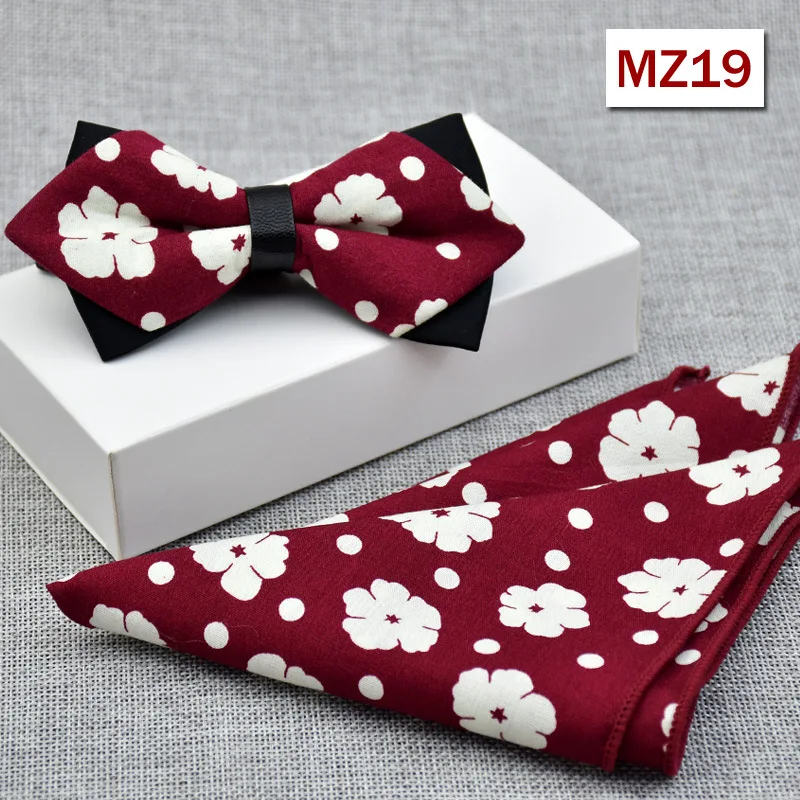 New Bow Tie and Pocket Squares Set For Wedding Party Men Formal Business Suits Accessories Handkerchief Bowtie Sets | Аксессуары для