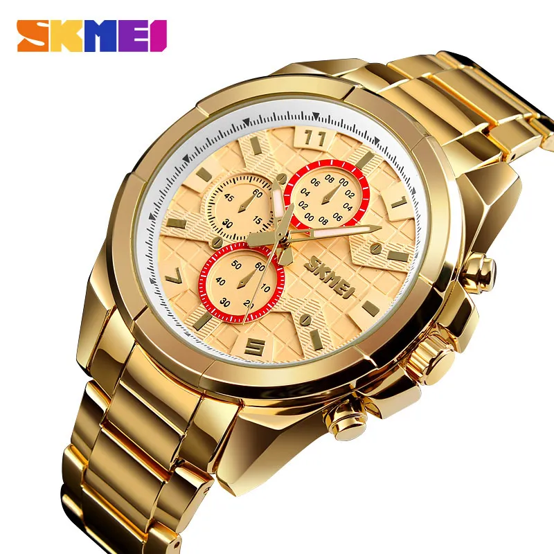 

NEW Business Men Quartz Watches Alloy Strap Large Dial Watch Waterproof Wirstwatch Relogio Masculino erkek kol saati male