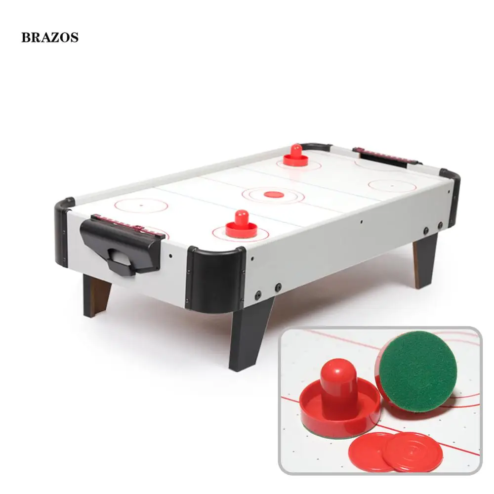 Juego de mesa de hockey para niños, Puck de aire de mesa flotante, juguetes juego familiar para interiores, envío rápido|Aerohockey| - AliExpress