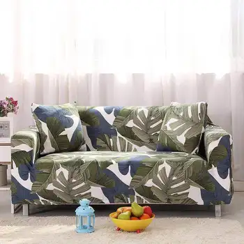 

Modern stretch couch covers for living room furniture protector elastic printed sofa armchair cover sectional slipcovers