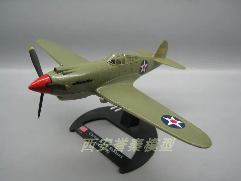 

5pcs/lot Wholesale AVIONES 1/72 Scale Military Model Toys Curtiss P-40B Warhawk 1942 Fighter Diecast Metal Plane Model Toy