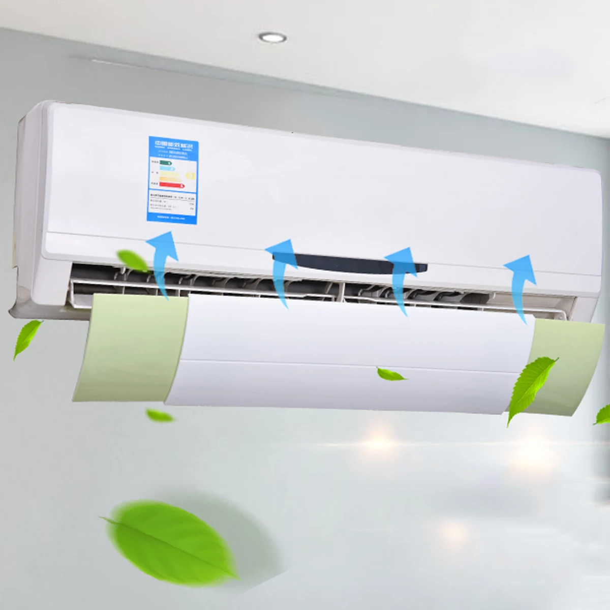 Kopen Verstelbare Voorruit Airconditioner Wind Shield Kit Thuis Direct Blazen Baffle Wind Gas Deflectors Straight Anti wind Shield