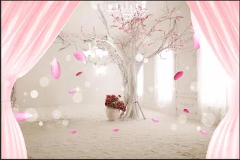 

Custom Wall Mural Wall Painting 3D Fantasy FlowersWallpaper For Bedroom curtain with
