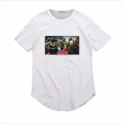 2018 Новая модная забавная футболка с короткими рукавами Marvel Мужская футболка с принтом супергероя футболка с круглым вырезом комиксы Marvel