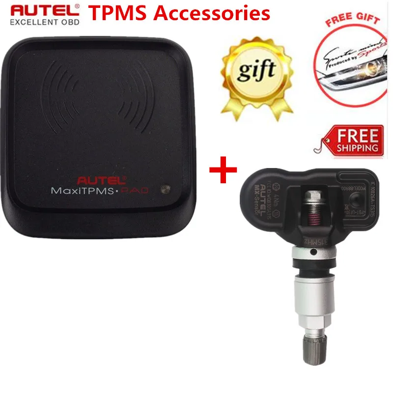 

Autel MX-Sensor 315MHZ Programmable Universal Replacement TPMS Sensor 315MHZ +Autel MaxiTPMS PAD TPMS Sensor Free Shipping