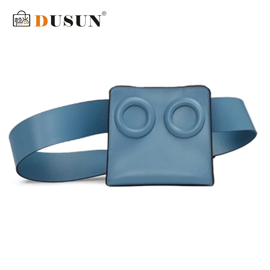 

DUSUN Women Female Fashion Box Chest Pack Waist Bag Pouch Money Phone Luxury Brand Belt Bag Cute Purse Bum Bag Pink Travel Bag