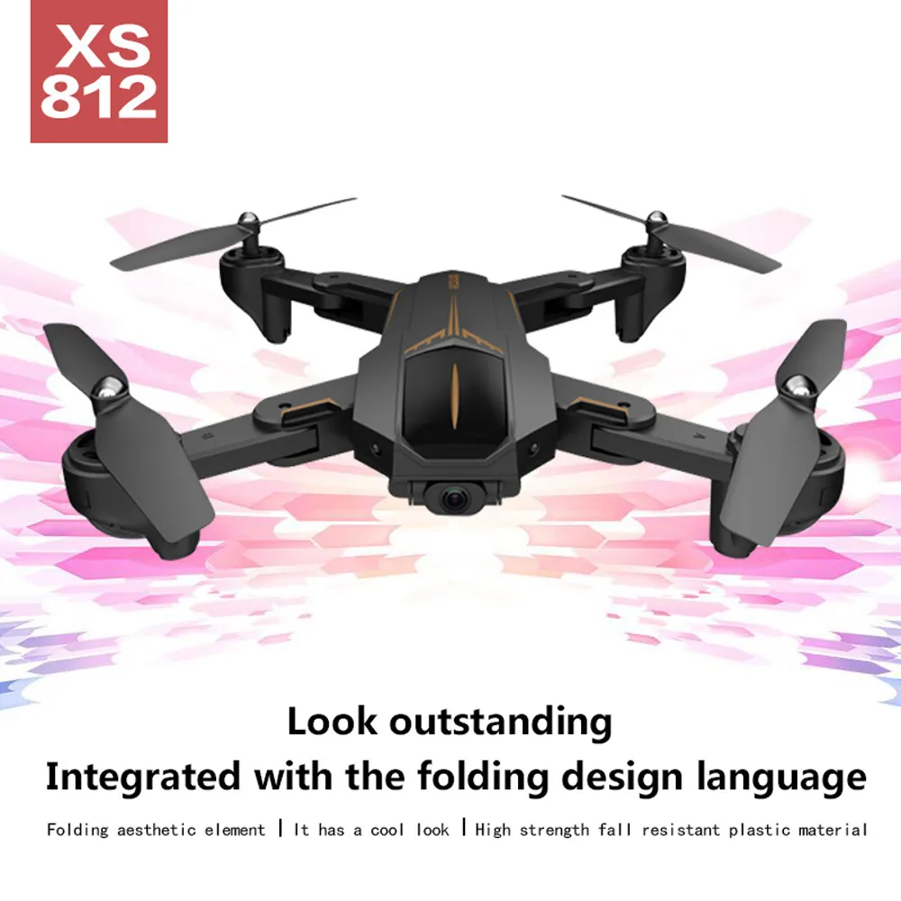 

VISUO XS812 GPS 5G WiFi FPV 5MP 1080P HD Camera Foldable RC Quadcopter Drone