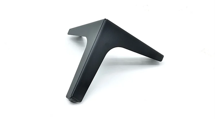 4 шт. регулируемые по высоте металлические ножки для мебели треугольный стол шпилька ножки для шкафа для дивана аксессуары для мебели