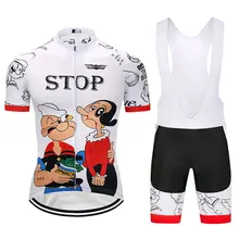 Crossrider 2021 Mens Cartoon Cycling Jersey MTB Shirt bicycle Clothing Short Set Ropa Ciclismo Bike Wear Clothes Maillot Culotte