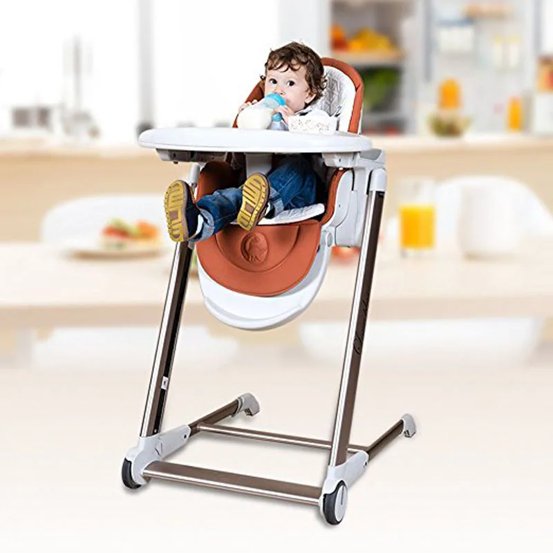 Ребенок обеденный высокий стульчик с Алюминий оправа из сплава дети пластину