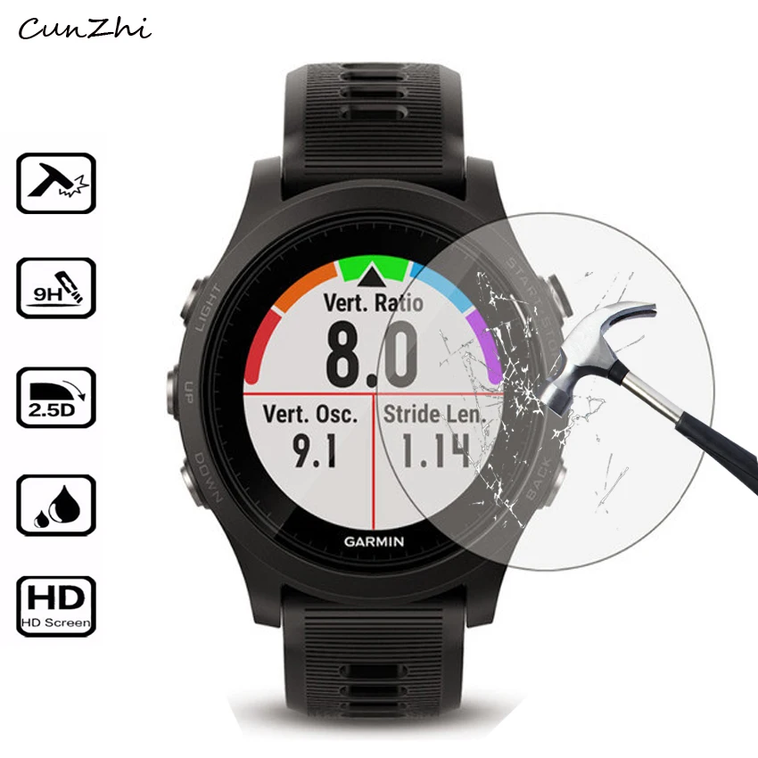 

2.5D 9H Explosion-proof Tempered Glass Protective For Garmin Forerunner 935 SmartWatch Screen Protector Film