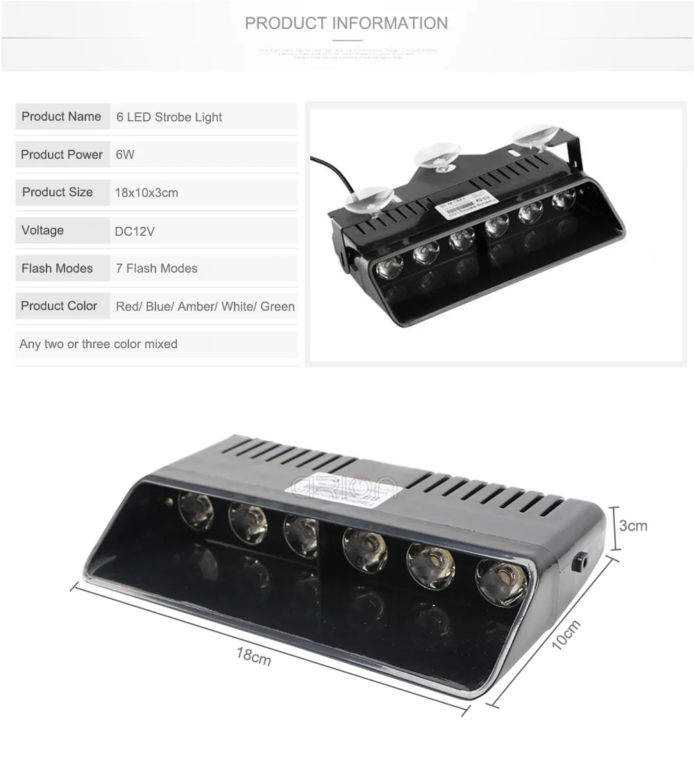 6 LED 