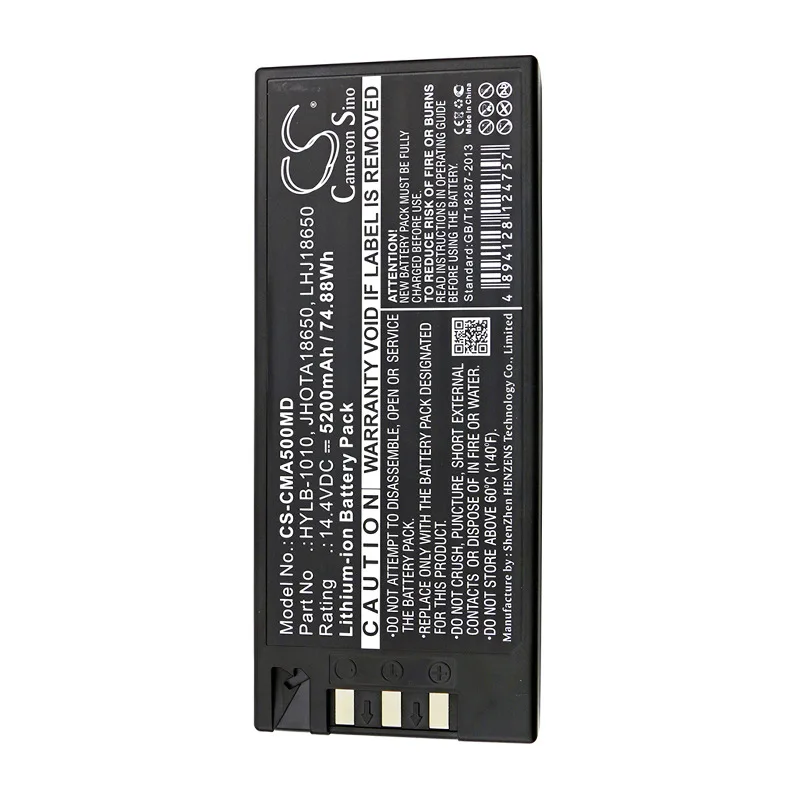 Для COMENG50 G60 медицинский аккумулятор HYLB-1010 JHOTA18650 5200 мАч/74.88Wh 14,4 V