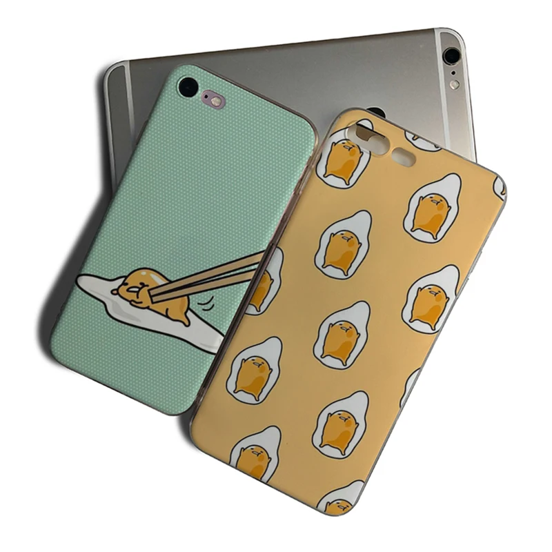 

IMIDO Lovely Gudetama Egg Cases Soft Silicone Cover For Iphone 7 8 7PLUS 8PLUS X XS XR XSMAX 5 5S SE 6 6S 6PLUS 6S PLUS
