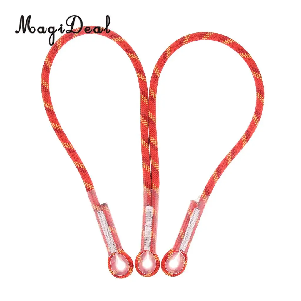 10.5mm Rock Climbing Pre-sewn Eye-to-Eye Prusik Loop Nylon Friction Hitch Cord Rope Caving Rescue Mountaineering Equipment