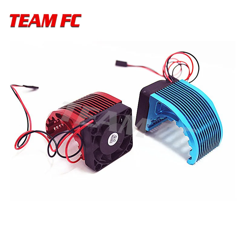 TeamFc RC HSP 42 мм алюминиевый радиатор DC5V вентилятор охлаждения для двигателя 4274 4268 1515