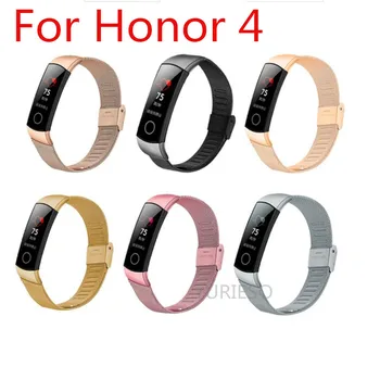 

20pc Milanese Metal Strap Replace for Huawei Honor Band 5 4 Strap Watchband Wristband Stainless Steel Bracelet Smart Accessories