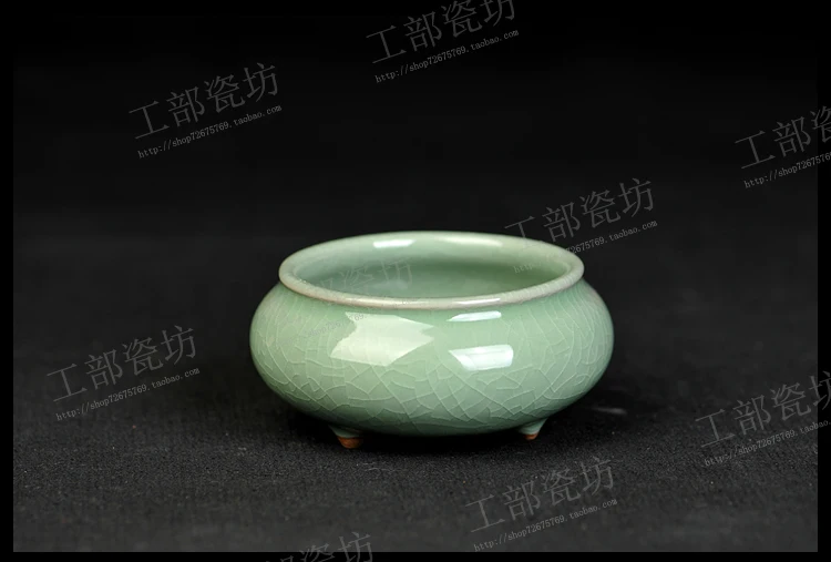 Longquan celadon ароматерапевтическая печь, керамическая медная крышка, ладан для печи, держатель для благовоний, медный santalwood, благовония в катушке