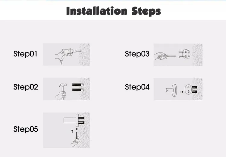 Gricol 2019 Metal Self Adhesive Wall Mounted Phone Toilet Tissue Paper Holders