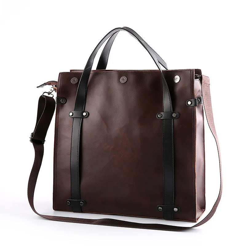 GUMST новая кожаная мужская сумка для отдыха, мужская деловая сумка-мессенджер, портативный портфель, сумка для ноутбука 13 дюймов, сумка