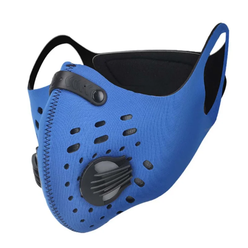 Активированный уголь велосипедная маска для лица половина лица горный велосипед BikeMasks пыленепроницаемый анти-загрязнения ветрозащитный чехол для лица