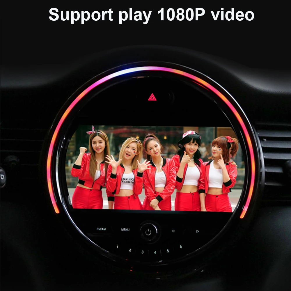 Discount Car radio Android multimedia player For BMW Mini Cooper 2007~2016 Car touch screen GPS Navigation Support Carplay Bluetooth 4